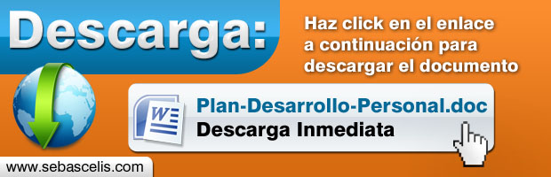 Descarga Plan de Desarrollo Personal